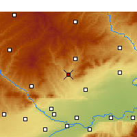 Nearby Forecast Locations - Yao Xian - mapa
