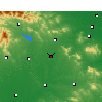 Nearby Forecast Locations - Sheqi - mapa