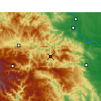 Nearby Forecast Locations - Baokang - mapa