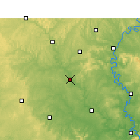 Nearby Forecast Locations - Suining - mapa