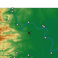 Nearby Forecast Locations - Songzi - mapa