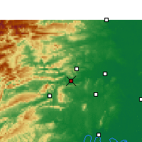 Nearby Forecast Locations - Shimen - mapa