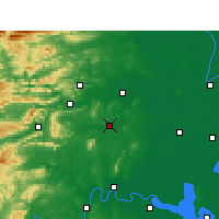 Nearby Forecast Locations - Linli - mapa