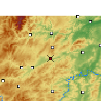 Nearby Forecast Locations - Xinhuang - mapa