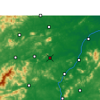 Nearby Forecast Locations - Xinyu - mapa