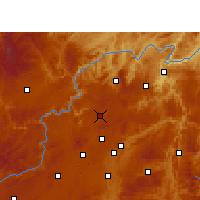 Nearby Forecast Locations - Xiuwen - mapa