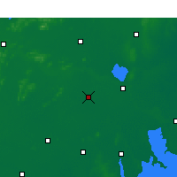 Nearby Forecast Locations - Suining/JSU - mapa