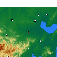 Nearby Forecast Locations - Shucheng - mapa