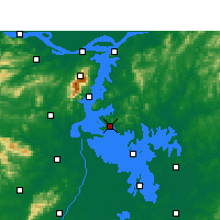 Nearby Forecast Locations - Duchang - mapa