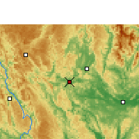 Nearby Forecast Locations - Hechi - mapa