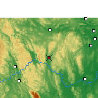 Nearby Forecast Locations - Xincheng/GXA - mapa