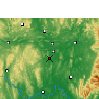 Nearby Forecast Locations - Liujiang - mapa