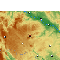 Nearby Forecast Locations - Debao - mapa
