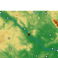 Nearby Forecast Locations - Longan - mapa