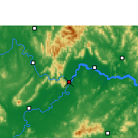 Nearby Forecast Locations - Guiping - mapa