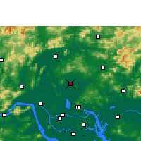 Nearby Forecast Locations - Huadu - mapa