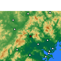 Nearby Forecast Locations - Fengshun - mapa