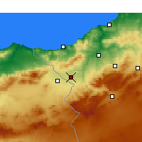 Nearby Forecast Locations - Maghnijja - mapa