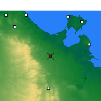 Nearby Forecast Locations - Madanin - mapa