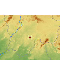 Nearby Forecast Locations - Nzérékoré - mapa