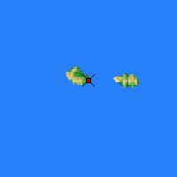 Nearby Forecast Locations - Wyspy Crozeta - mapa