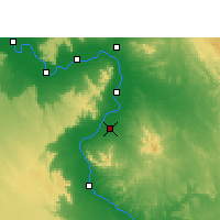 Nearby Forecast Locations - Luksor - mapa