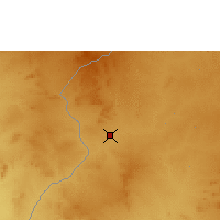 Nearby Forecast Locations - Al-Dżunajna - mapa
