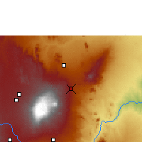 Nearby Forecast Locations - Meru - mapa