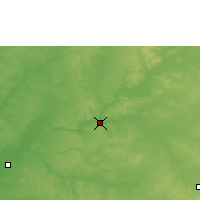 Nearby Forecast Locations - Sokoto - mapa
