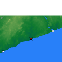 Nearby Forecast Locations - San Pédro - mapa
