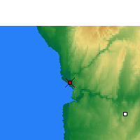 Nearby Forecast Locations - Toliara - mapa