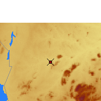 Nearby Forecast Locations - Cuamba - mapa
