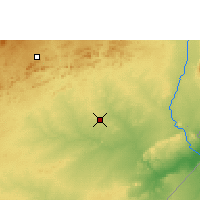 Nearby Forecast Locations - Bawół - mapa