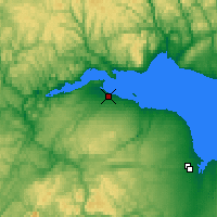 Nearby Forecast Locations - Charlo - mapa