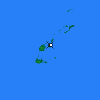 Nearby Forecast Locations - Wyspy Magdaleny - mapa