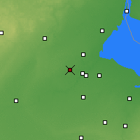 Nearby Forecast Locations - Toledo - mapa