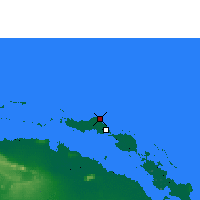 Nearby Forecast Locations - Cayo Coco - mapa