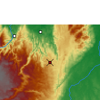 Nearby Forecast Locations - Otu - mapa