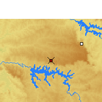 Nearby Forecast Locations - Avaré - mapa