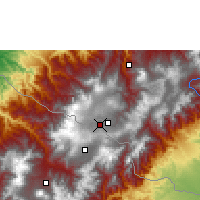 Nearby Forecast Locations - Tulcan/el Rosal - mapa