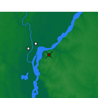 Nearby Forecast Locations - Parana - mapa