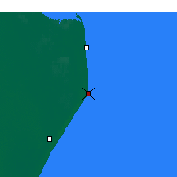 Nearby Forecast Locations - Punta Medanos - mapa