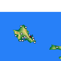 Nearby Forecast Locations - Kāne'ohe - mapa