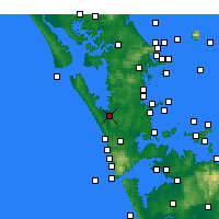 Nearby Forecast Locations - Helensville - mapa