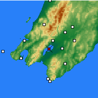 Nearby Forecast Locations - Wairarapa - mapa