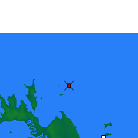 Nearby Forecast Locations - Mccluer Wyspa - mapa