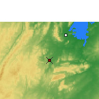 Nearby Forecast Locations - Warmun - mapa