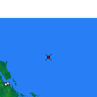 Nearby Forecast Locations - Heron Wyspa - mapa