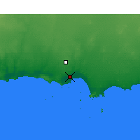 Nearby Forecast Locations - Esperance - mapa