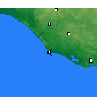 Nearby Forecast Locations - Windy Harbour - mapa